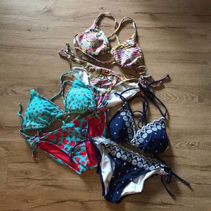 Xhilaration Women's Set of 3 Swimsuits